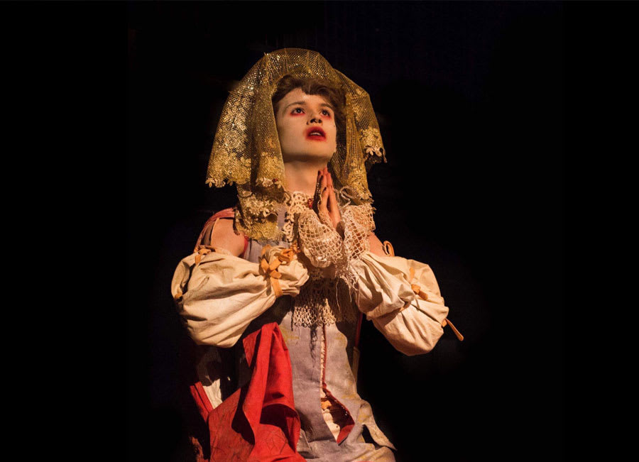 performer in costume