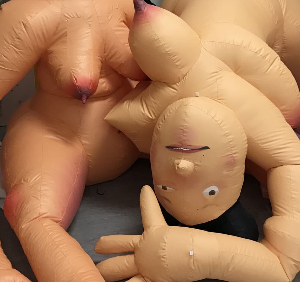 Alya Hatta, Chub Rub, 2022, scuplture, De-Oriented exhibition,The Ugly Duck, London