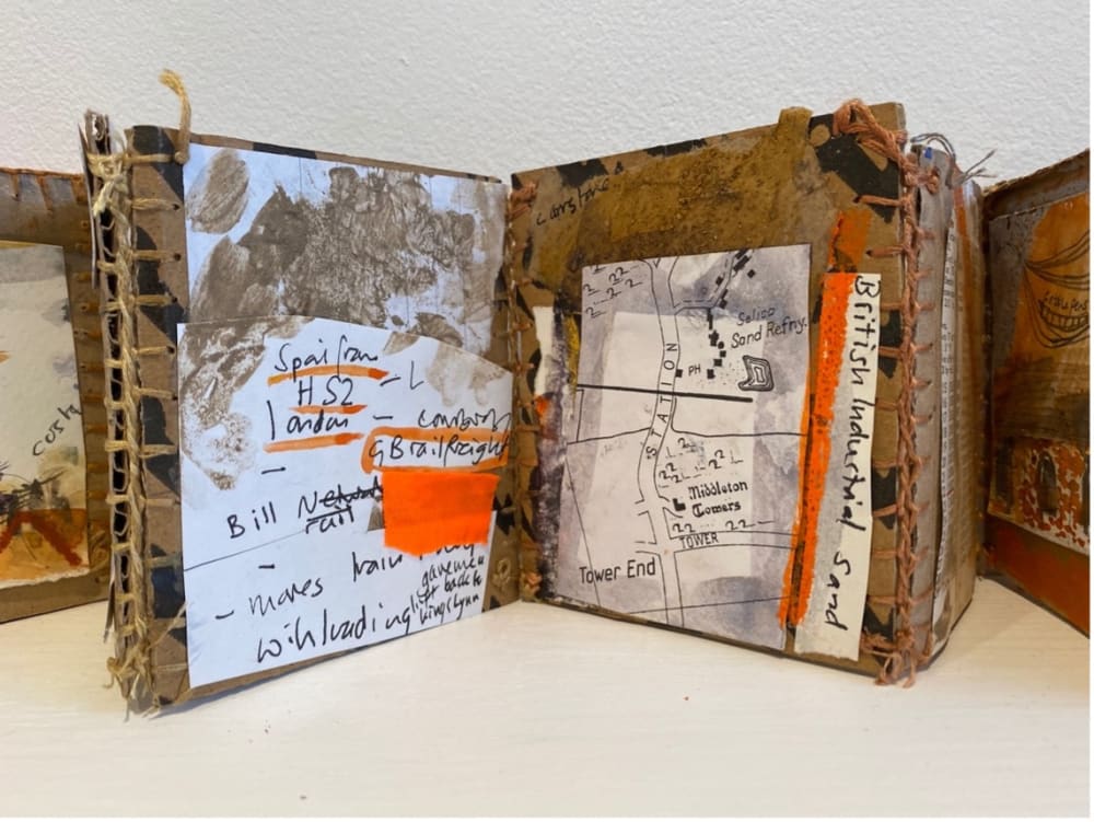 a book made of cardboard