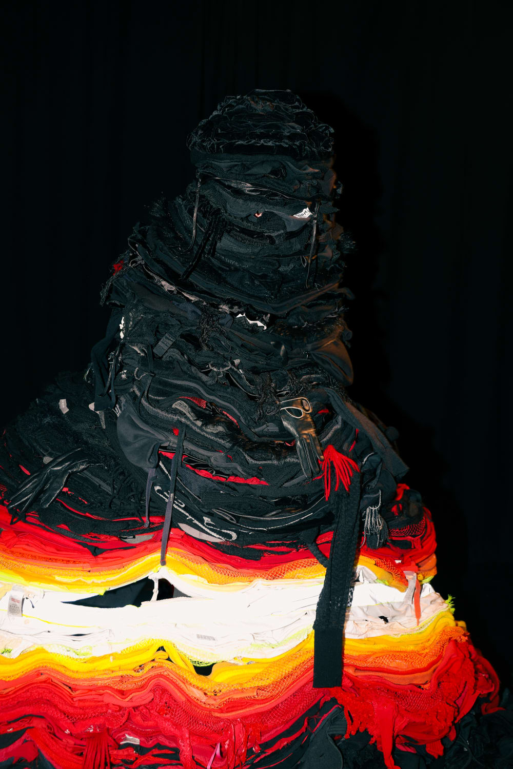 Waste Mountain design by MA Costume Design for Performance student Jessica Curry