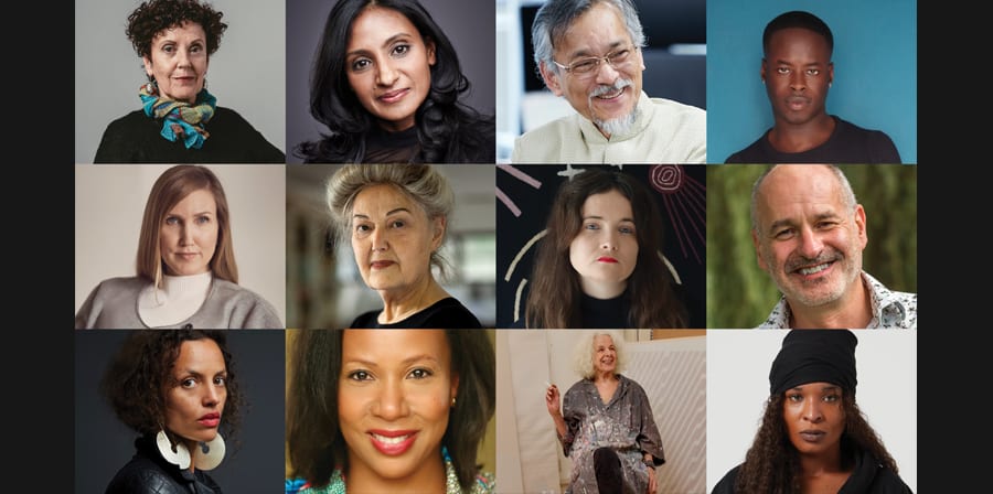 A collection of different square images, in rows, of all the 2025 graduation honoraries. 