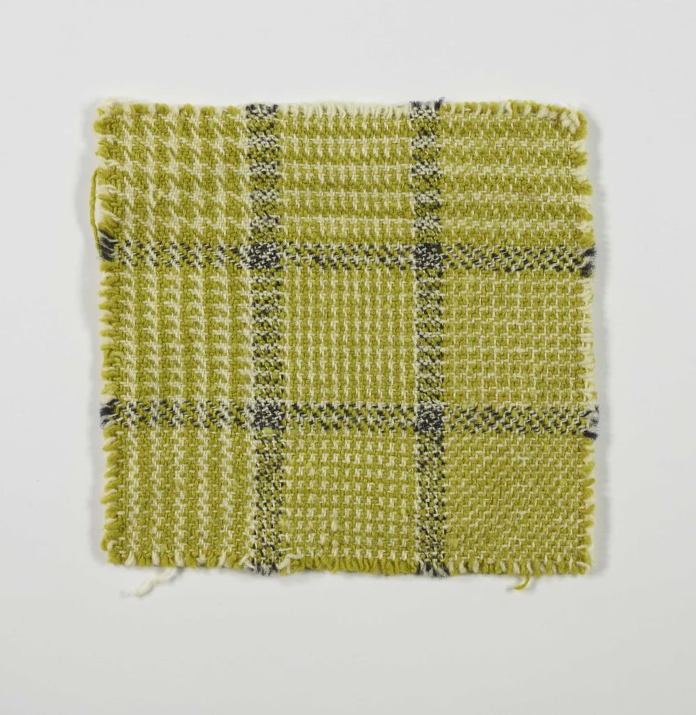 A textile sample from the Barbara Sawyer Archive