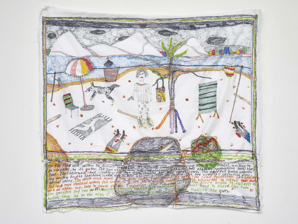 Photo of embroidery art work