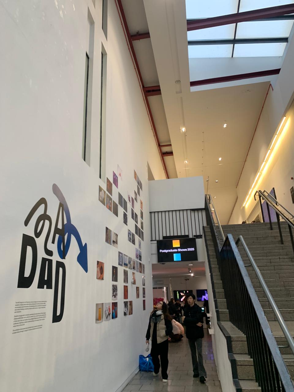 Hallway of London College of Communication