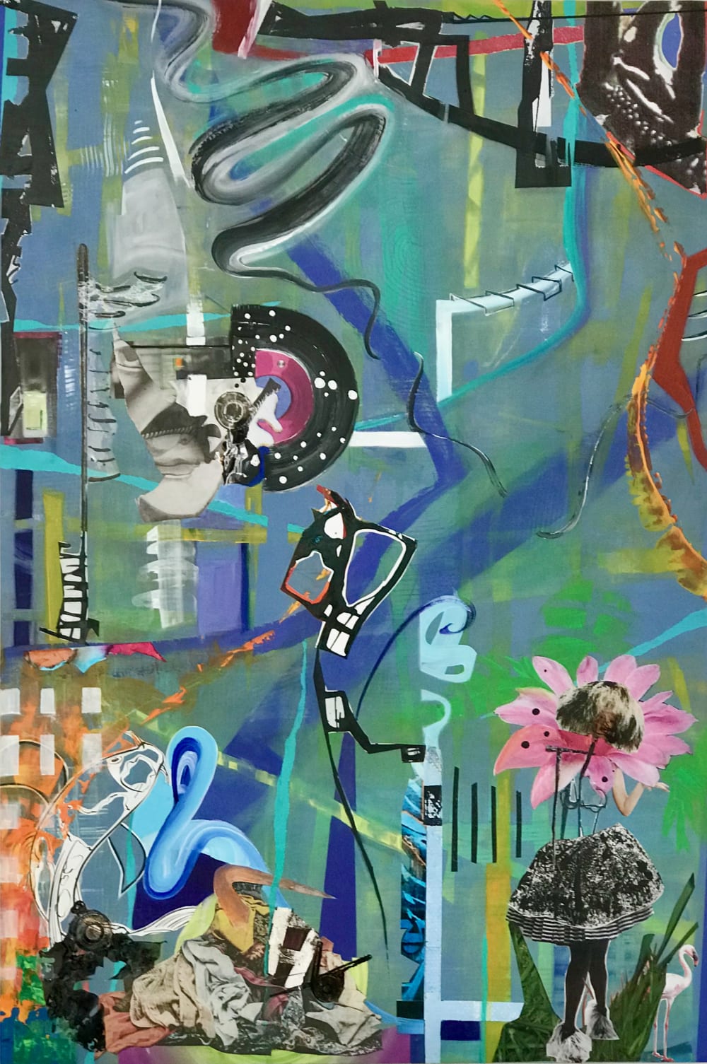 collage painting