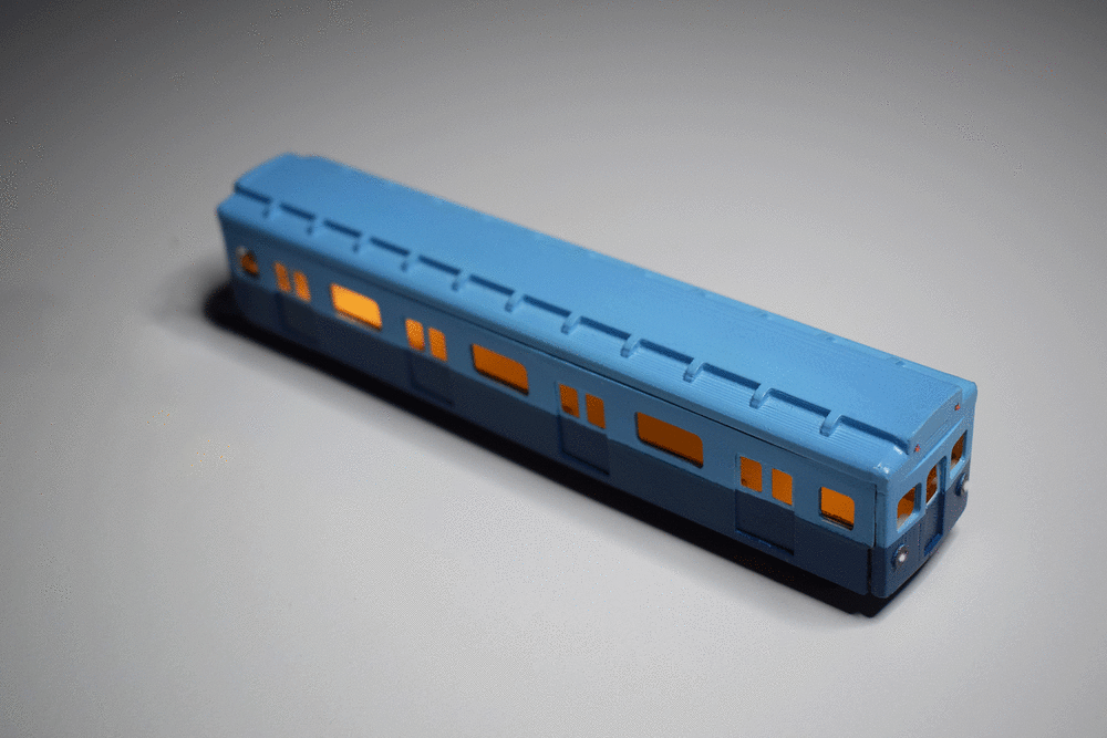 3D Print and Construction of train