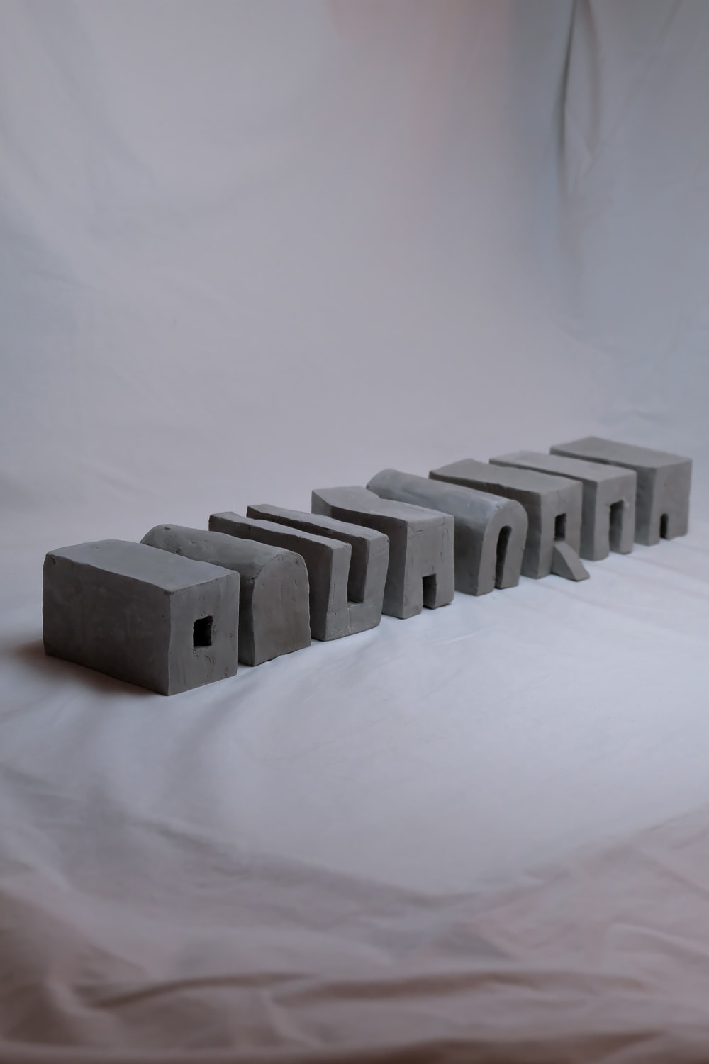 clay arched models