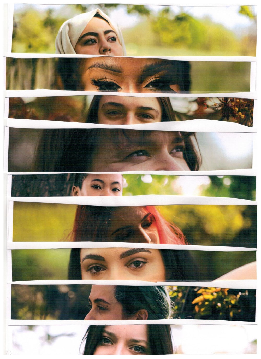 photo collage strips