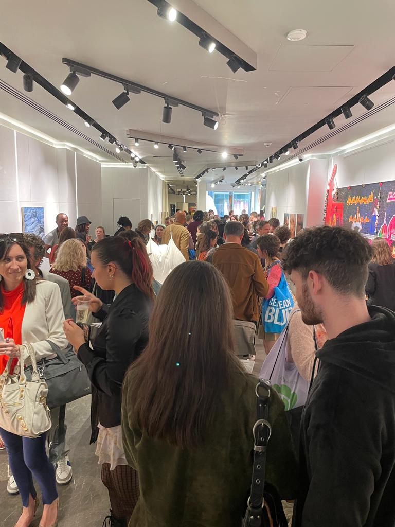 Audience in attendance at Xhibit private viewing