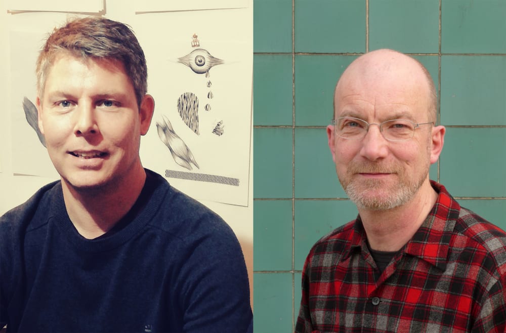 Lee Sargent and Siôn Whellens