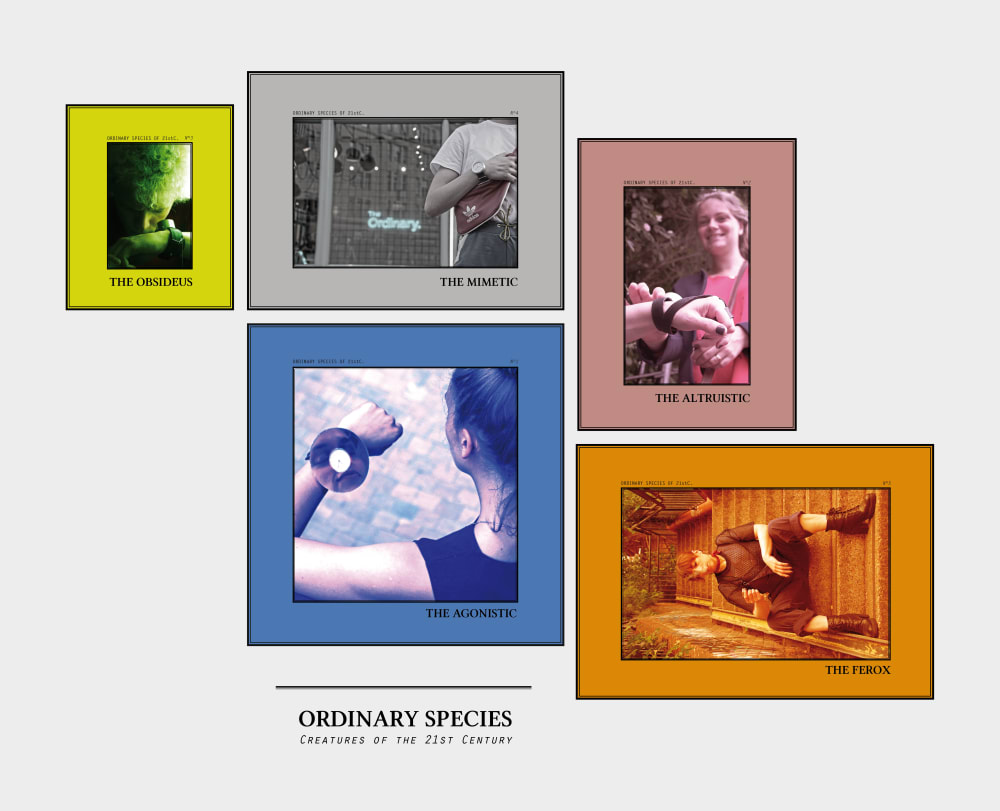 Composite image of objects
