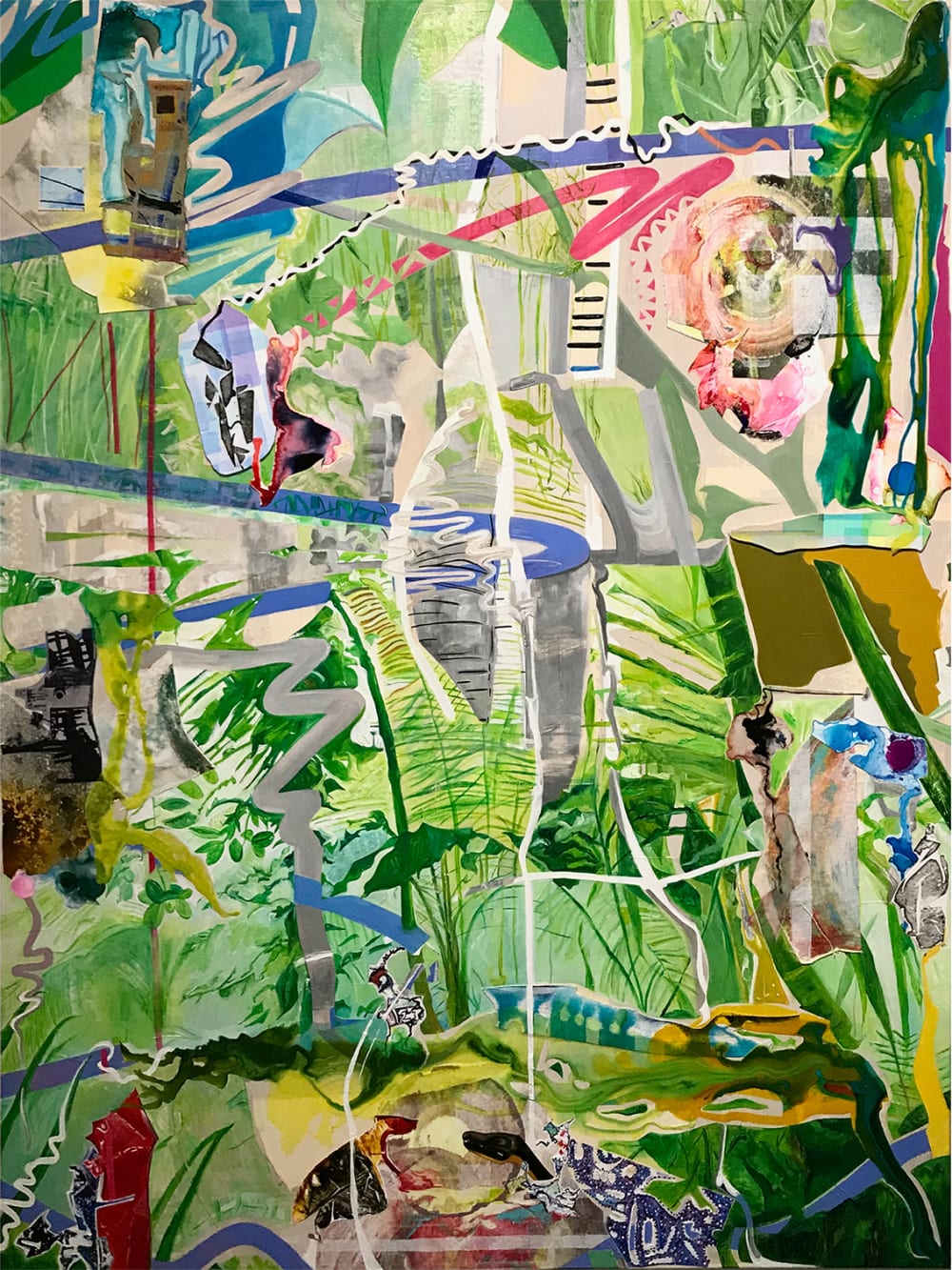 collage painitng