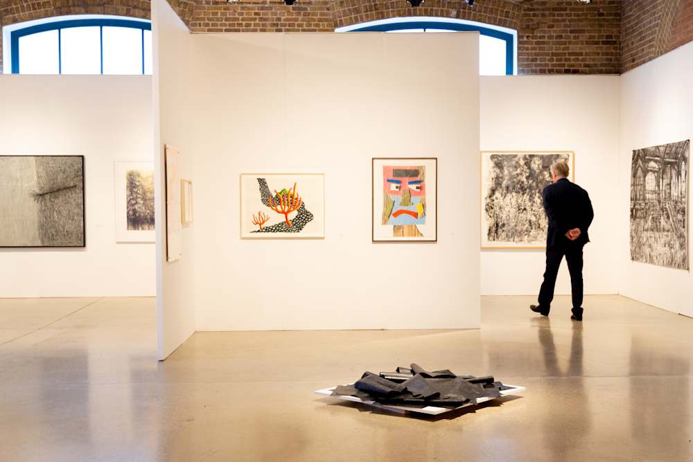 Selection of the shortlisted works for the Trinity Buoy Wharf on exhibition