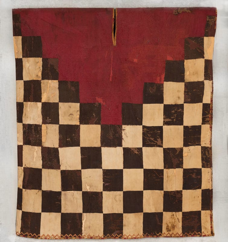 Ancient Inca tunic textile art
