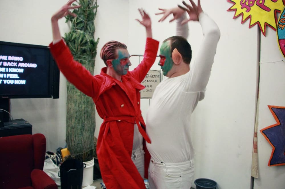 Aidan Strudwick - two people in costume dancing together