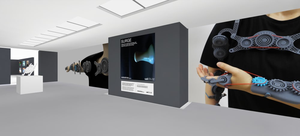 video still of online exhibiton