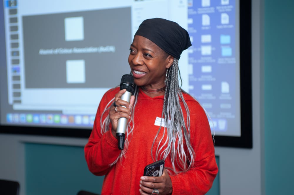 photo portrait of AoCA president Linett Kamala