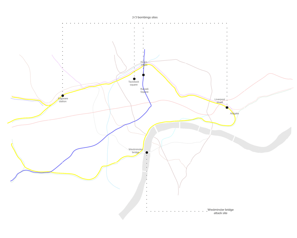 Digital Sketchup of map