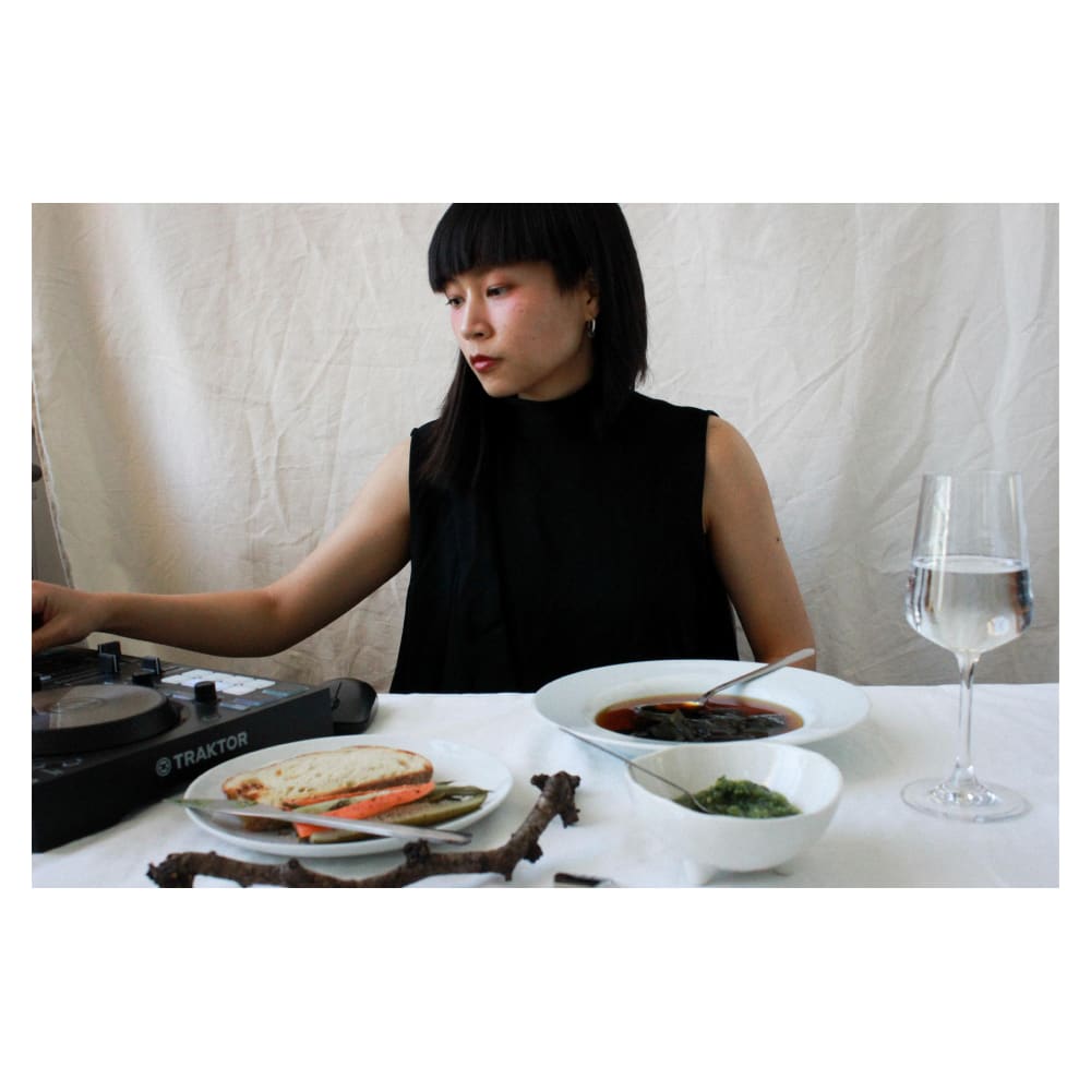 Patarita Tassanarapan, 'Dinner from the Hidden Land', 2022, installation performance De-Oriented exhibition, The Ugly Duck, London