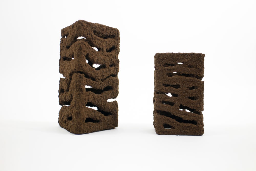 Sculpted models from earth-like substance