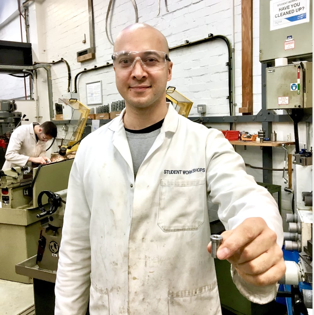 Portrait of Sustainability Alumni Network committee Zahir Thebault 