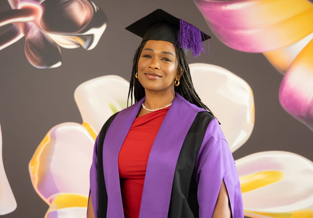 Sharmadean pictured in Honorary robes