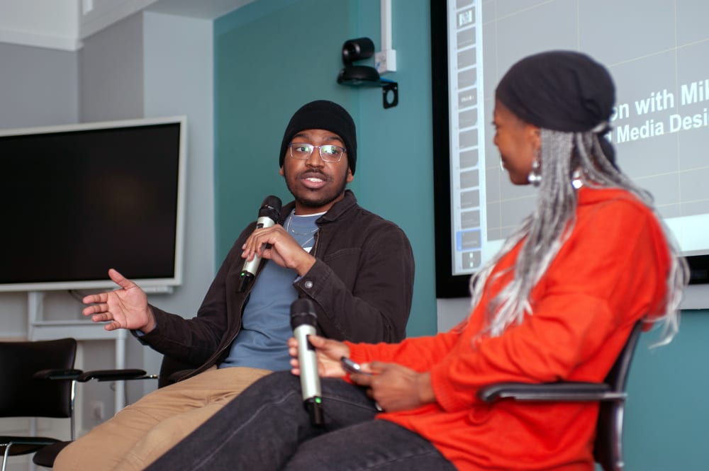 alumni speakers at the AoCA screening event