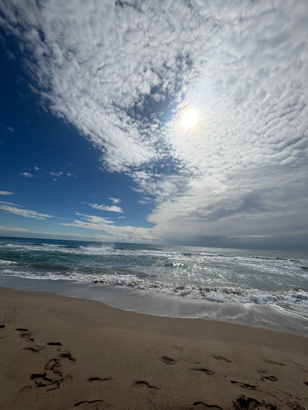 A beach in Barcelona. 