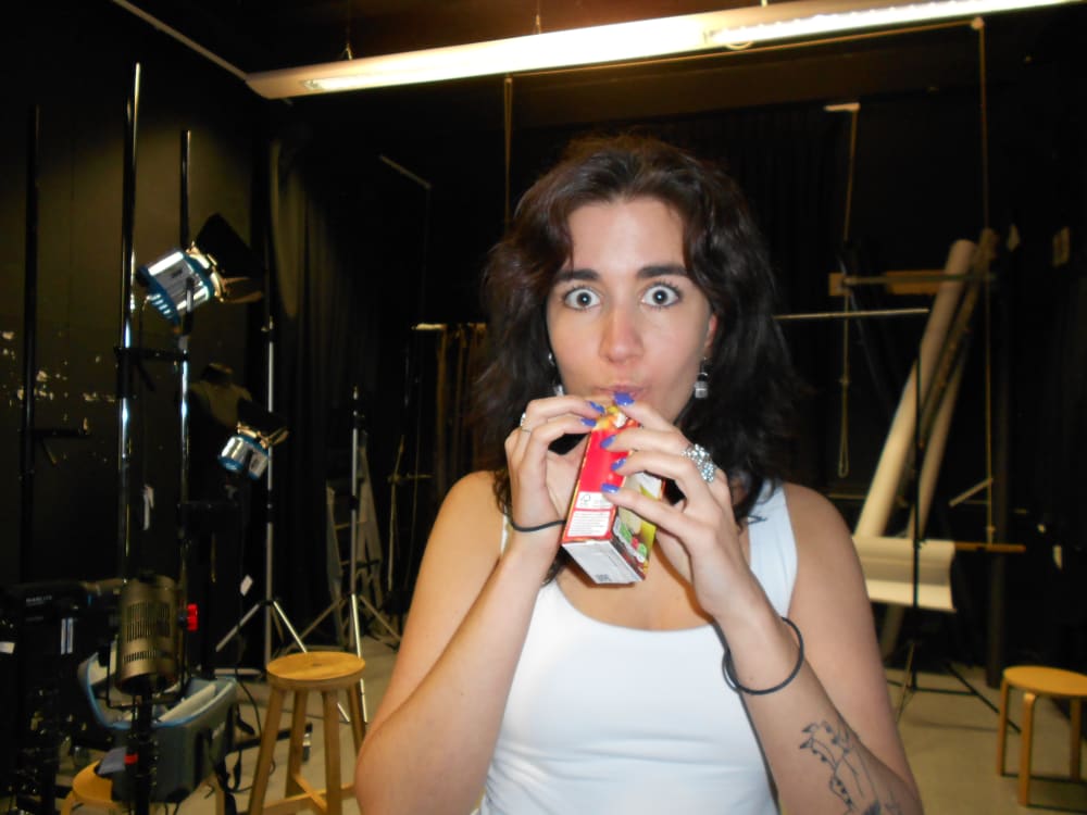 Blanca BTS taking a break