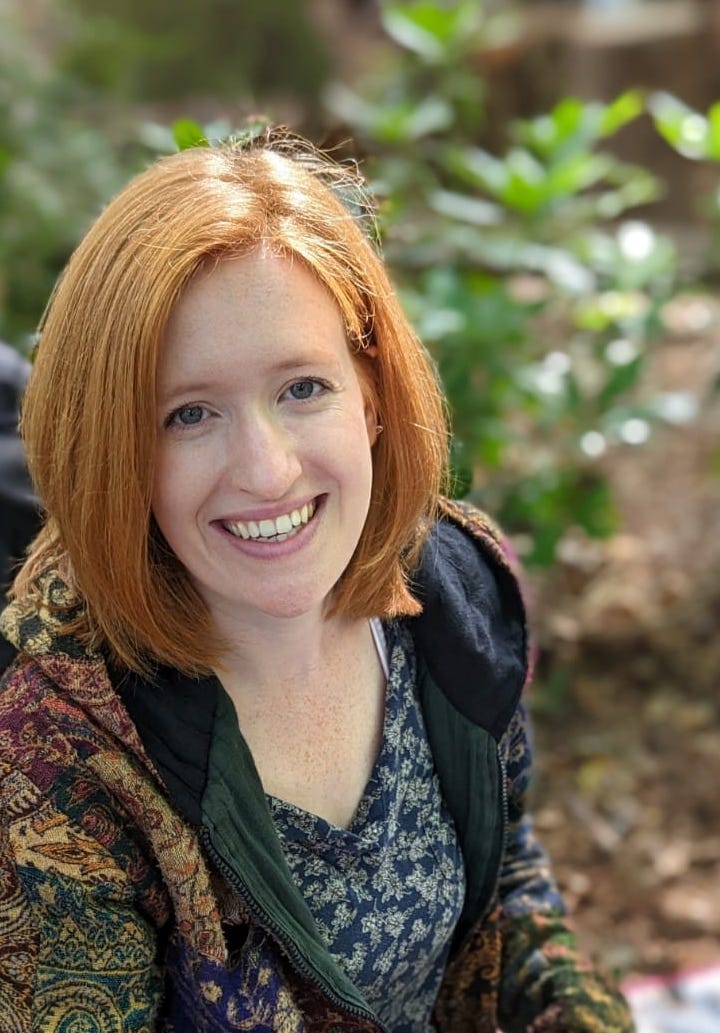 Photo of Lydia O'Hara. She's smiling into the camera