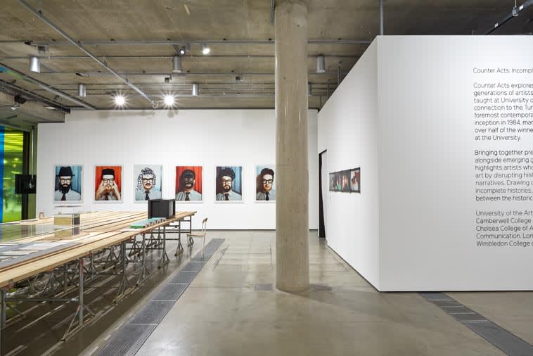 Installation view of exhibition