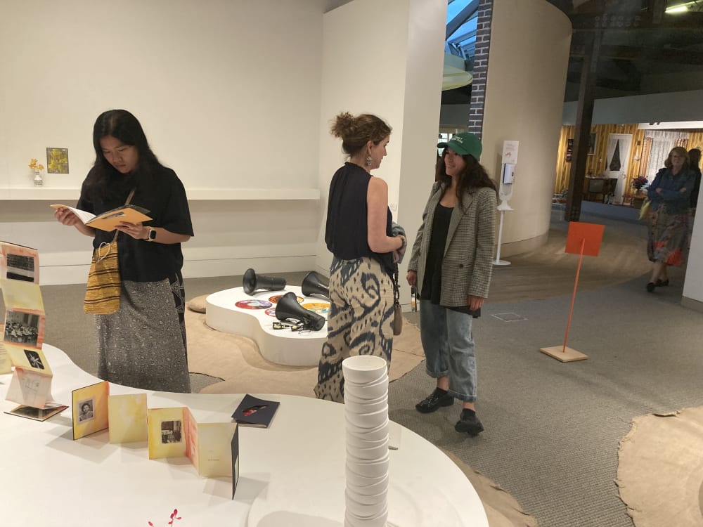 Students at the Post-Grad Mixer