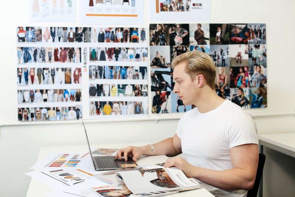 image credits: Thomas De Lacey in the studio. © Alys Tomlinson