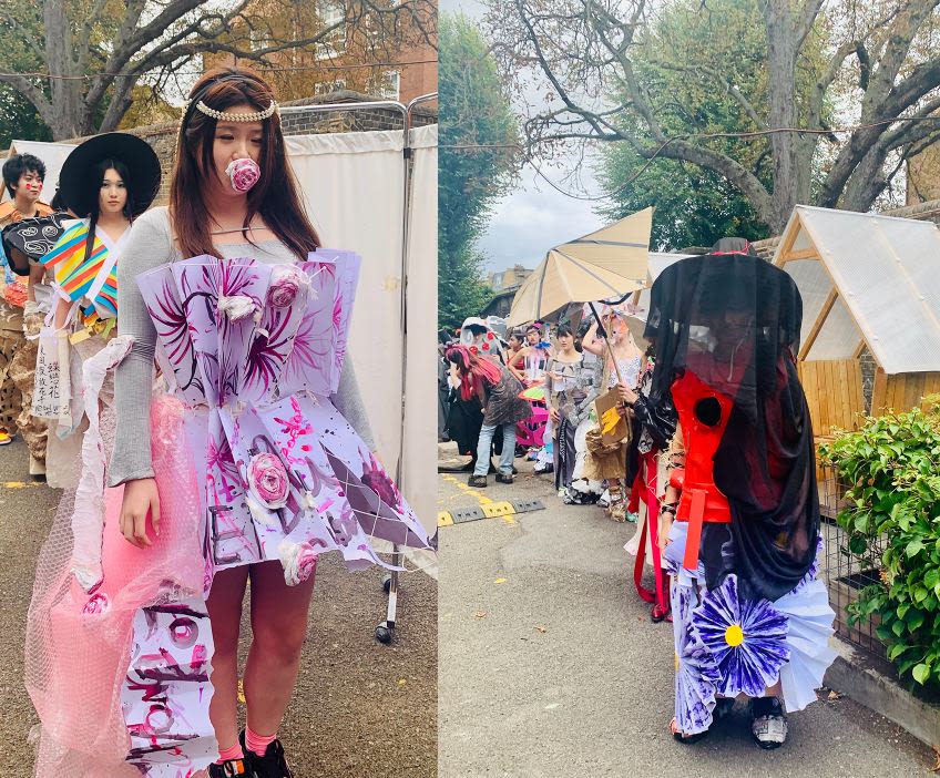 IPF students in their garments