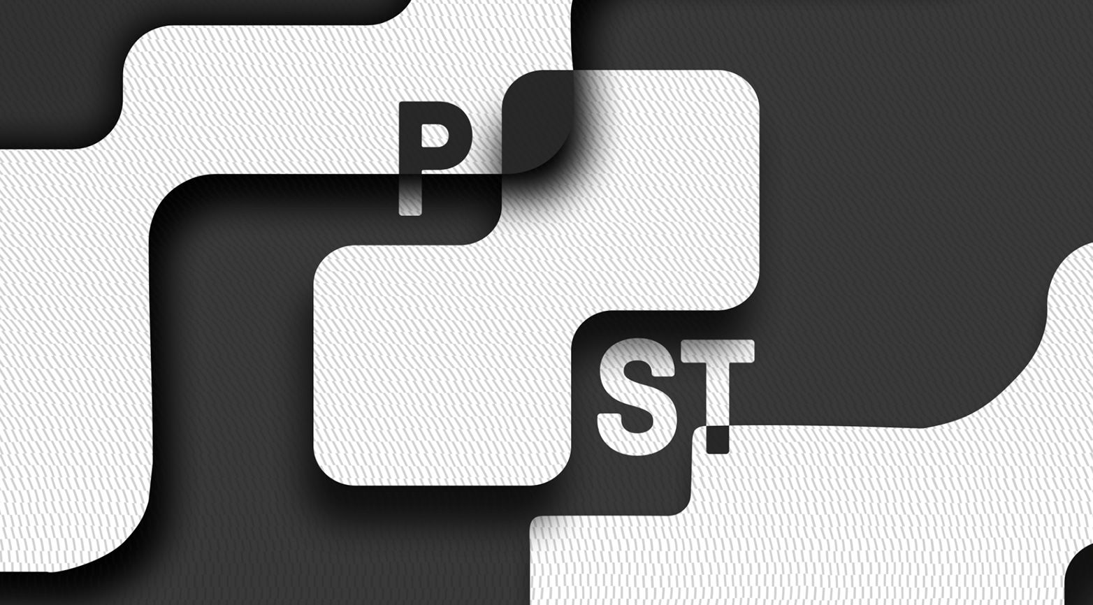 A greyscale graphic banner.