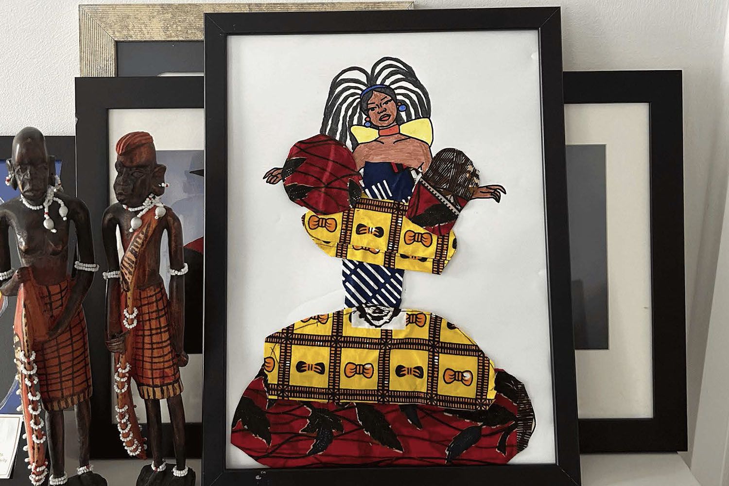 Afro Maximalist Fashion Illustration