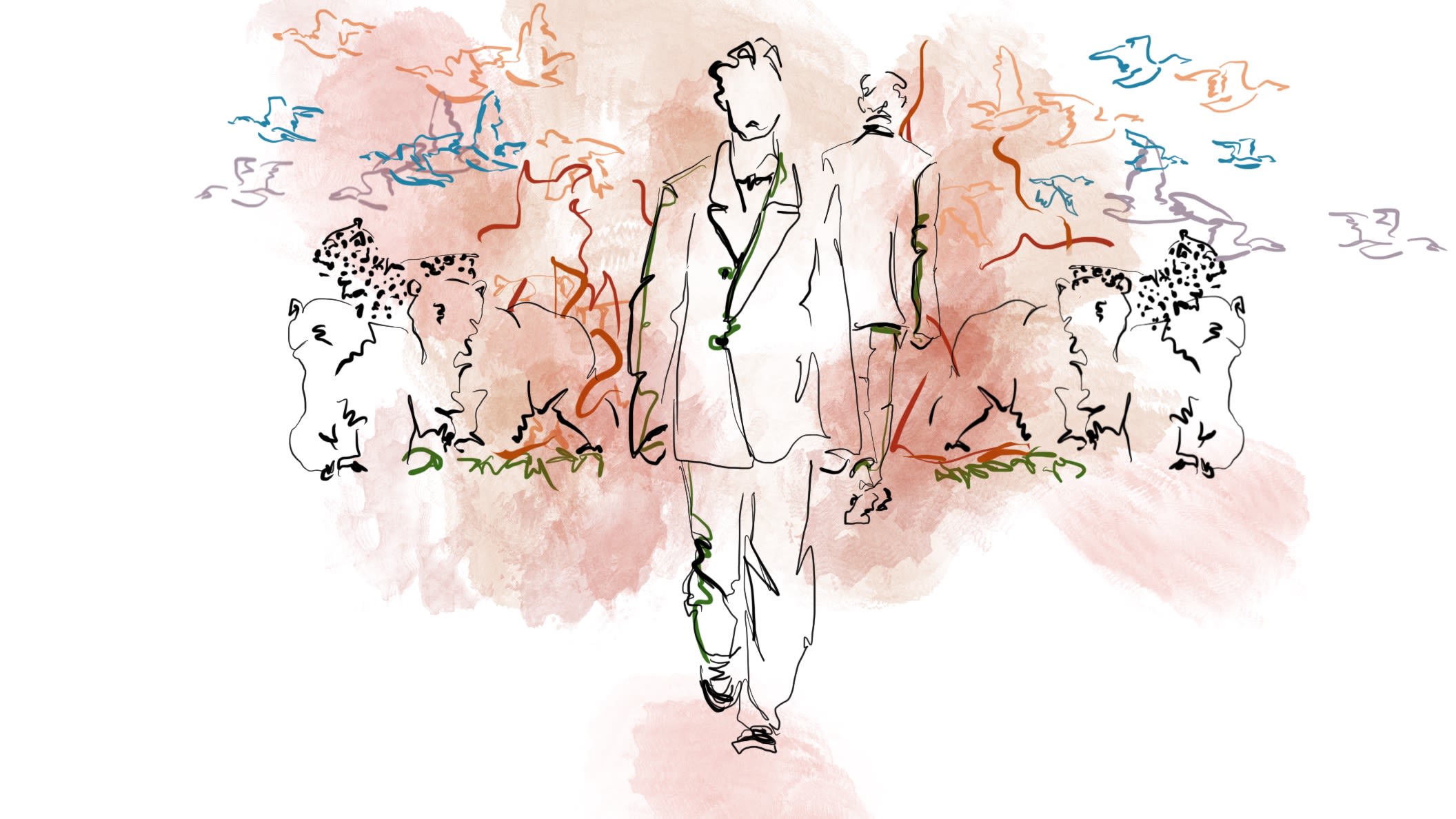 Colourful Fashion Illustration