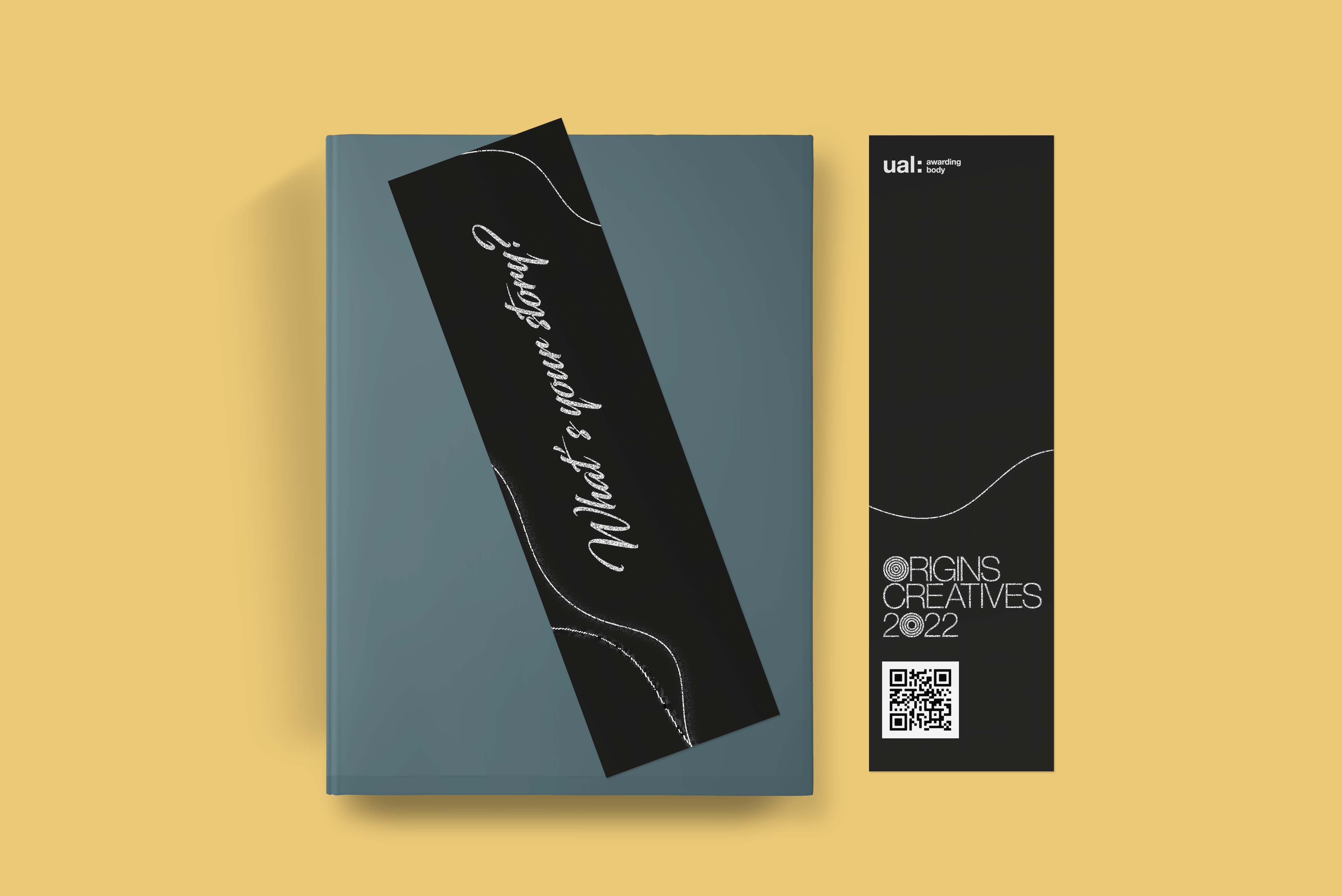 Origins provocation bookmark 'Whats your story?'