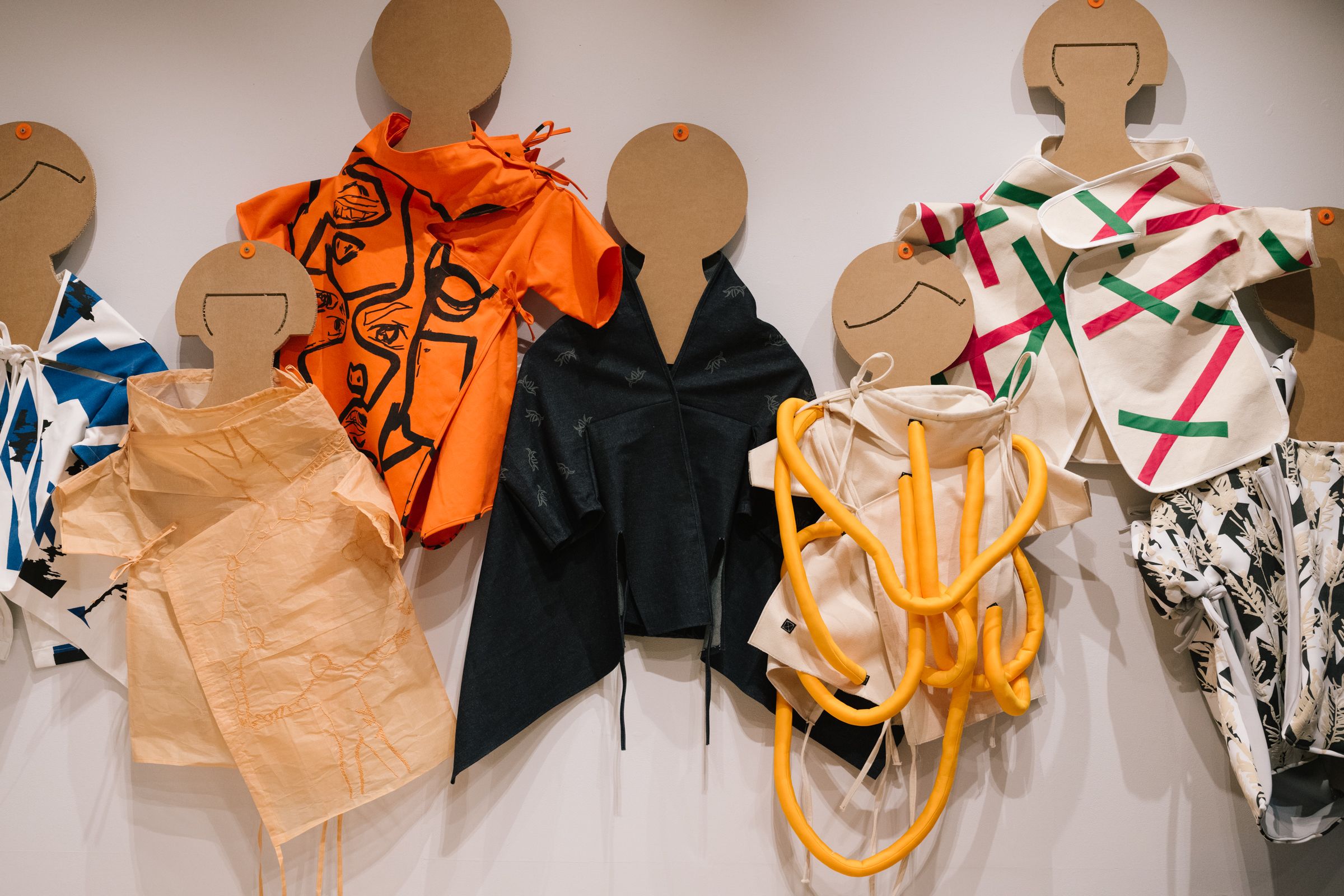 A colourful range of t-shirts