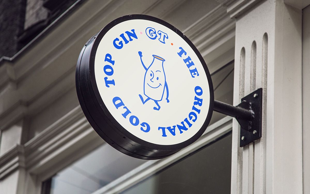Concept drink signage.
