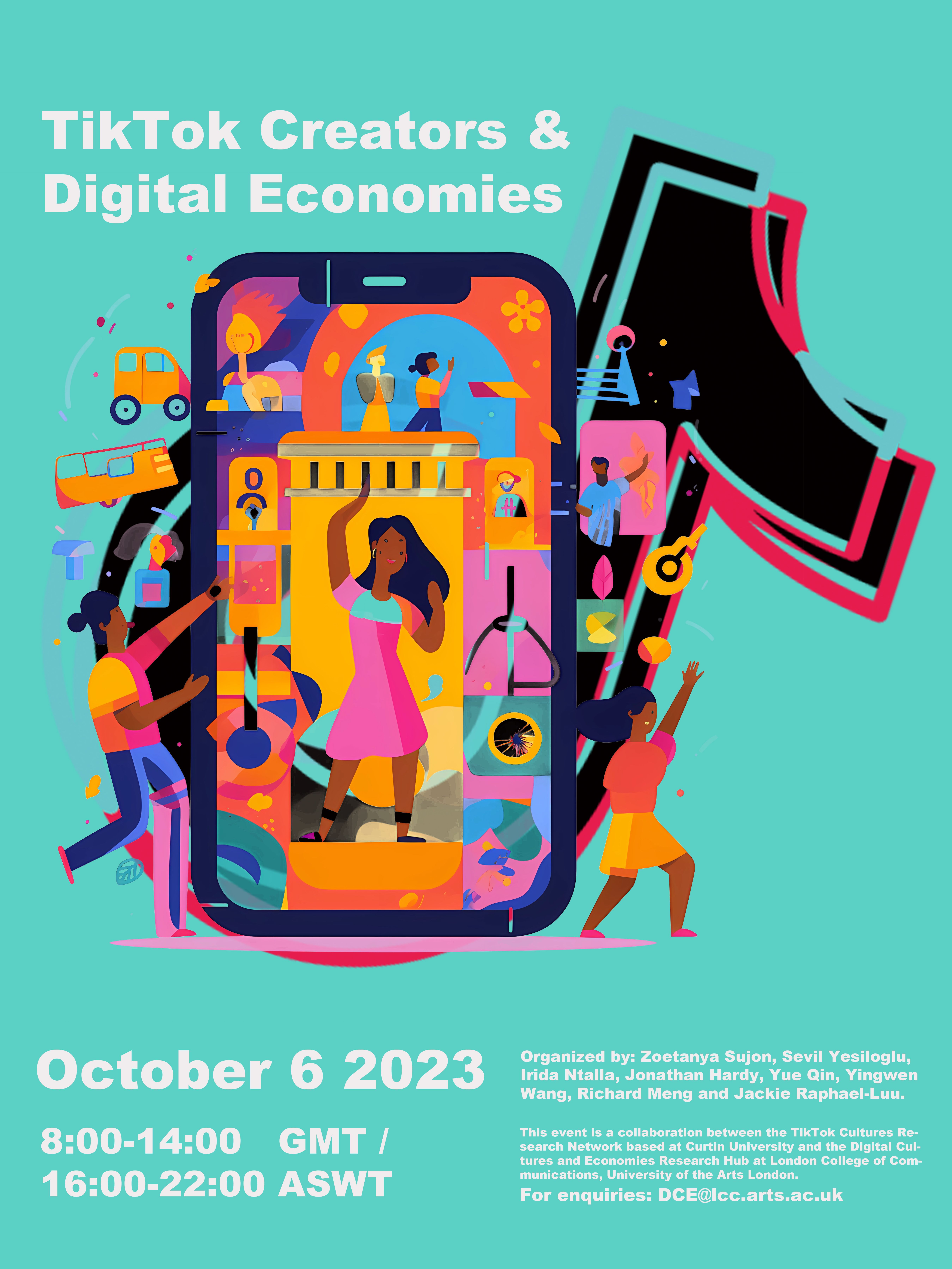 Poster for a talk. 