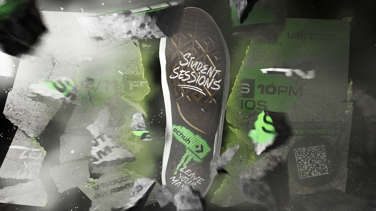 Still of an animated promotional poster.