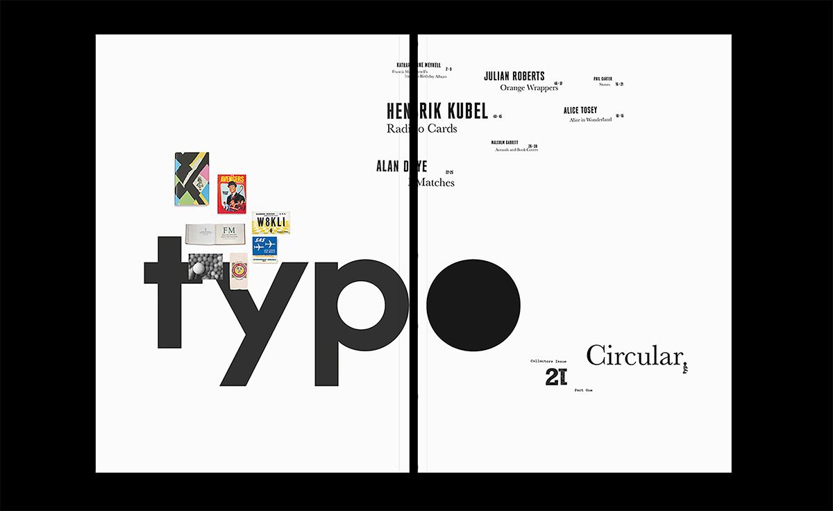 Examples of type-led work.