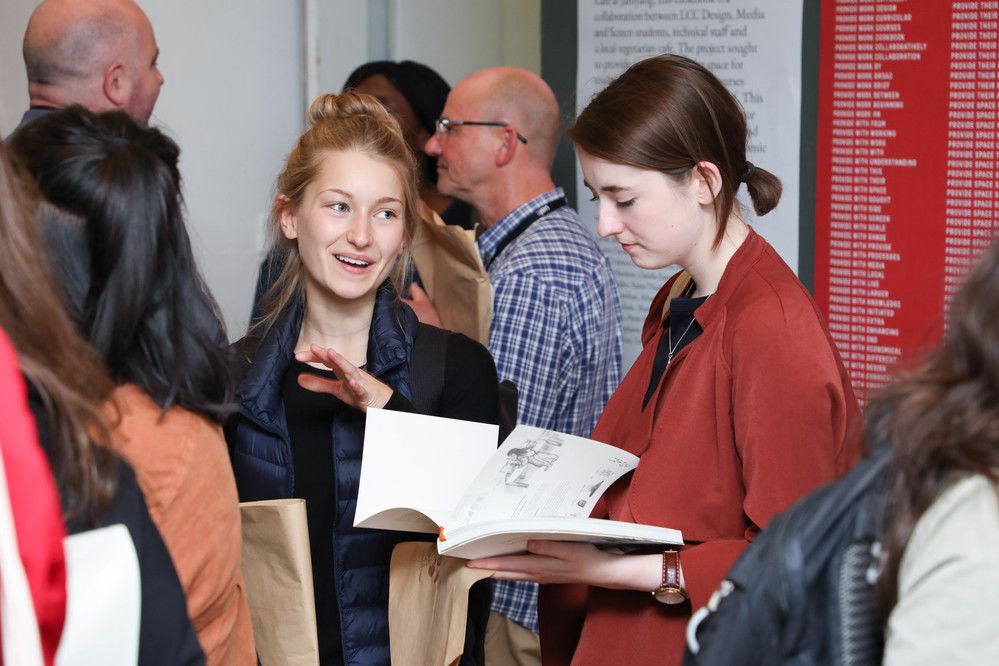 Students at The Elephant's Secret Kitchen, Book Launch, Sundeep Verdi