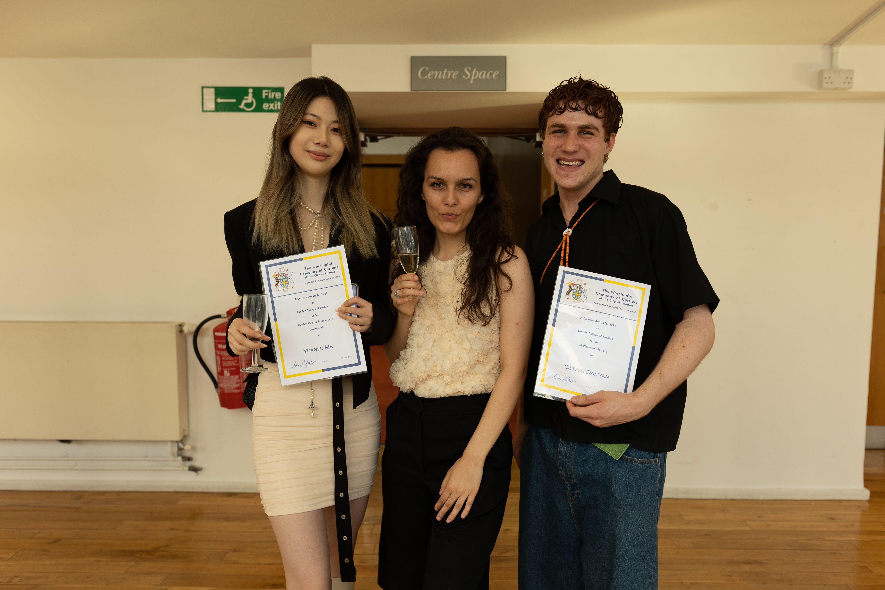 Student award winners