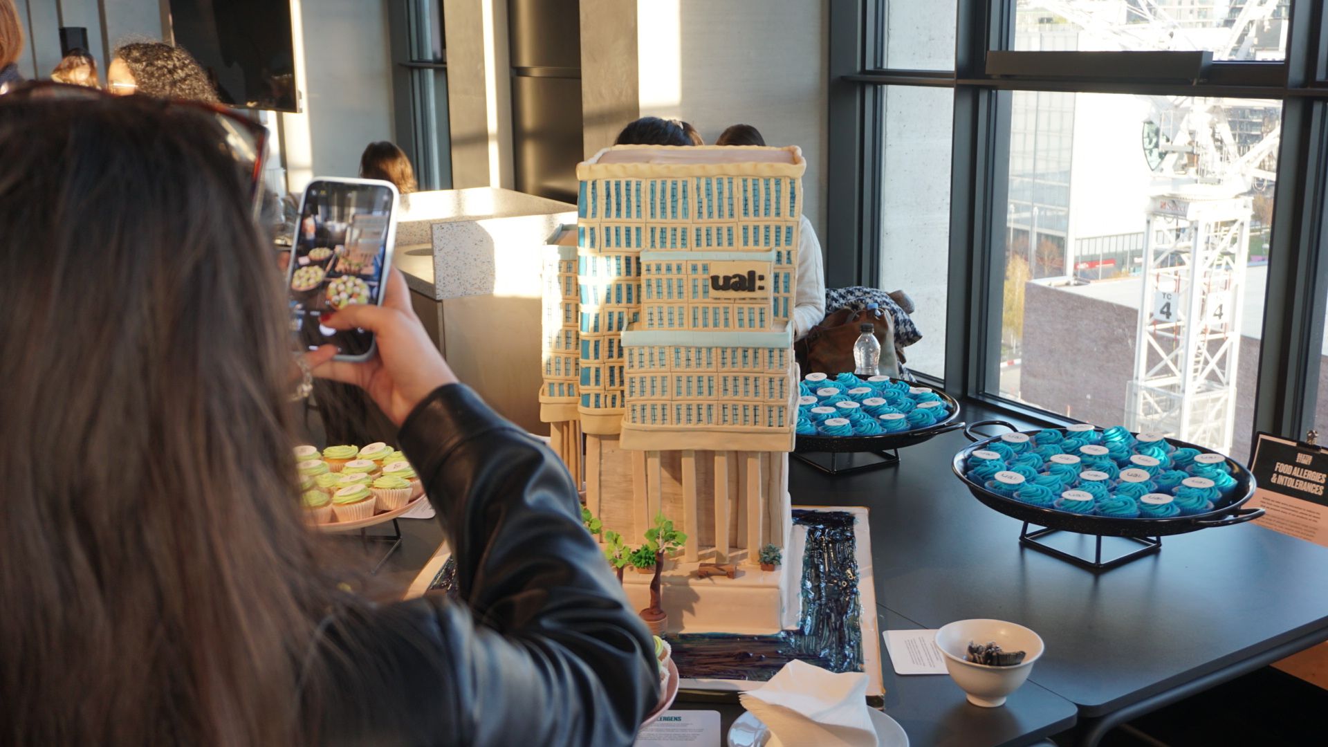 Cake made to replicate building