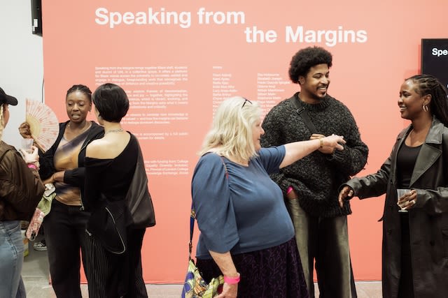 Group of people chatting