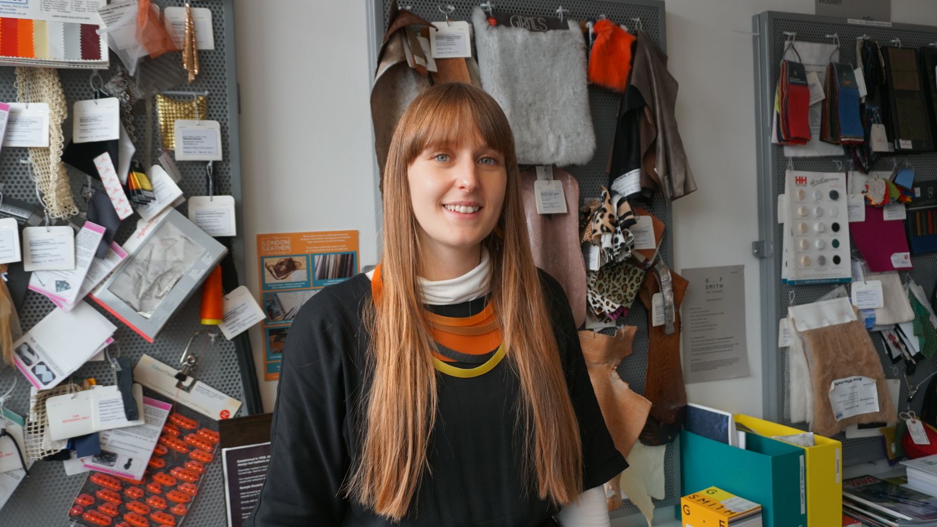 Billie Coxhead, Materials and Products Co-ordinator at LCF and Central Saint Martins (CSM) 