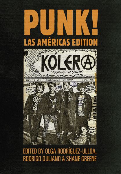 The book cover of PUNK! Las Américas Edition