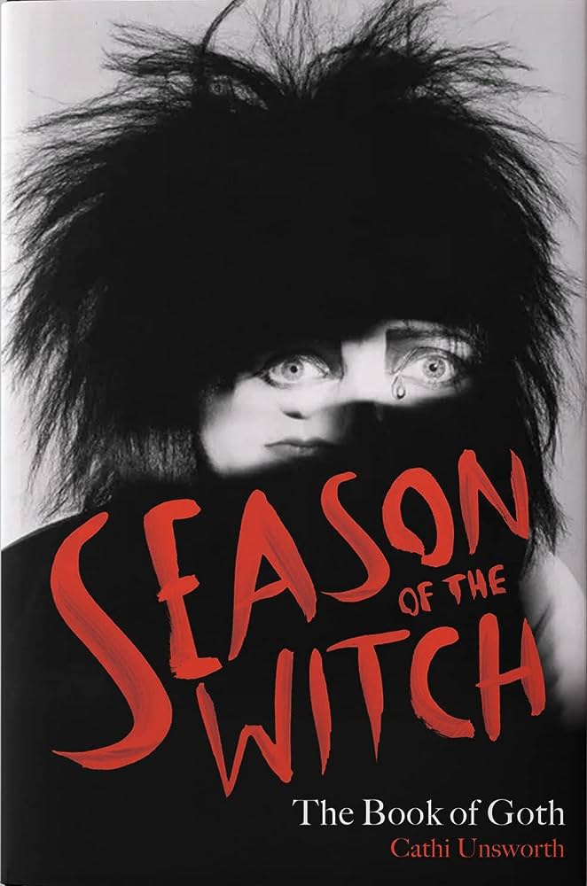 a book cover with a goth on the front